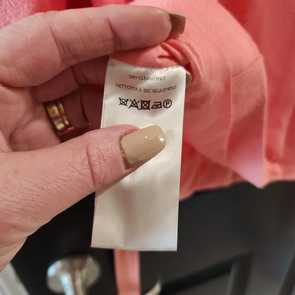 NWT Free People Olivia Blazer in Strawberry Colada Pink - Size XL